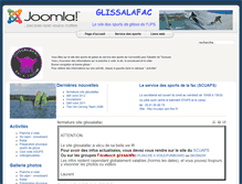 Tablet Screenshot of glissalafac.ups-tlse.fr