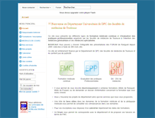Tablet Screenshot of dufmcepp.ups-tlse.fr
