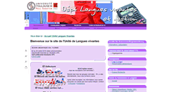 Desktop Screenshot of langues.ups-tlse.fr