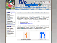 Tablet Screenshot of bioingenierie.ups-tlse.fr