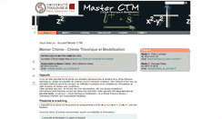Desktop Screenshot of masterctm.ups-tlse.fr